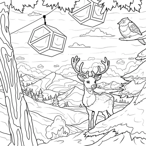 Animals and Cable - Cars in the Forest