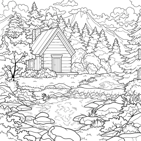 Cabin in the Forest