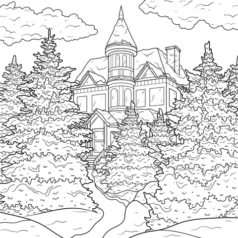 Dreamy Cottage in the Forest