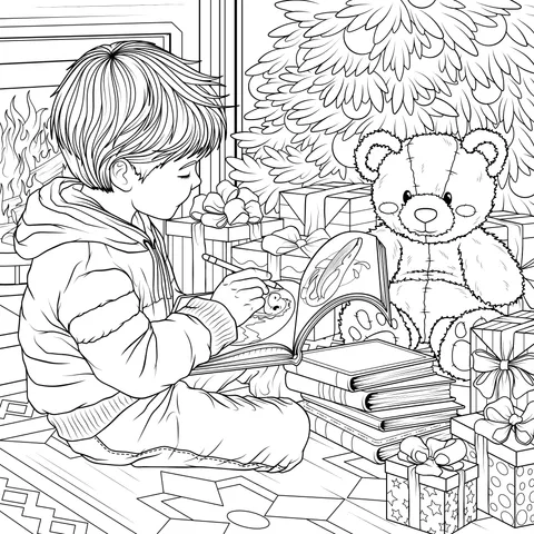 A Cozy Christmas Moment