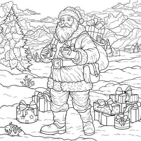 Santa Claus and Gifts