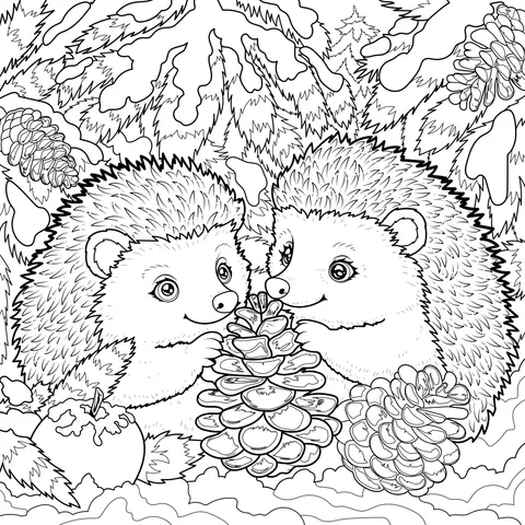 Adorable Hedgehog Companions
