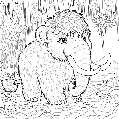 Cute Mammoth