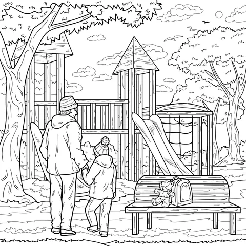 Parent - Child Time in the Park