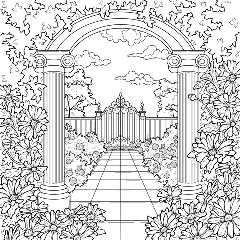 Garden Arch View