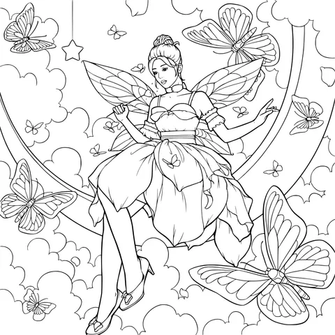 Enchanting Fairy Illustration