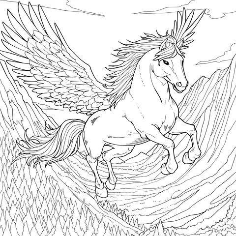 Flying Pegasus