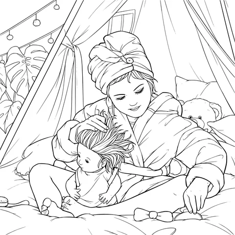 Warm Parent - Child Moment