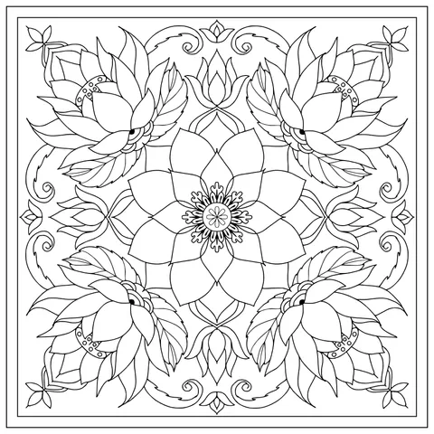 Exquisite Floral Pattern