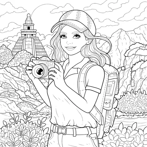 Female Photographer's Outdoor Journey