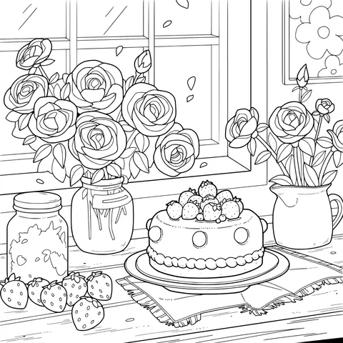 Sweet Moments by the Window