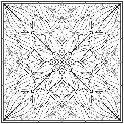 Colorful Mandala Pattern
