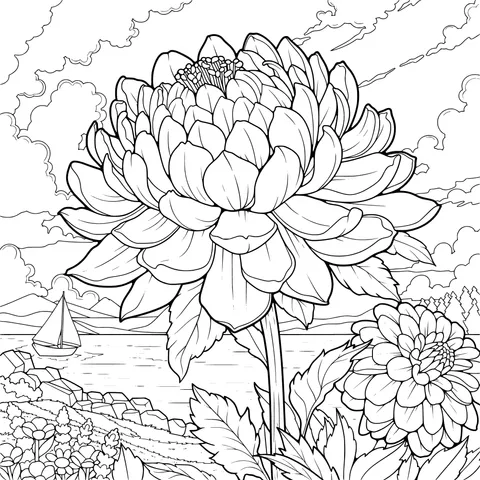 Beautiful Flower Landscape