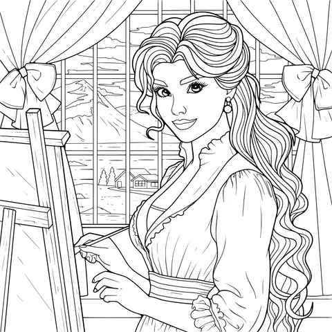 Classical Beauty Painting