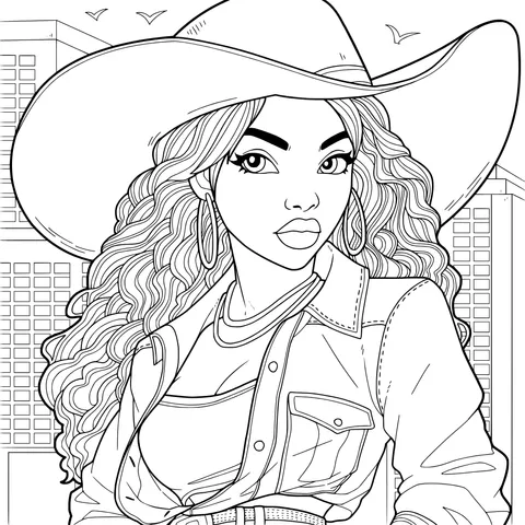 Fashionable Cowgirl - Style Girl