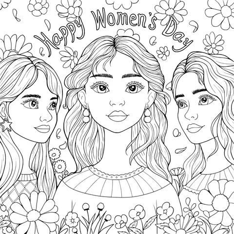 Women's Day Female Illustration
