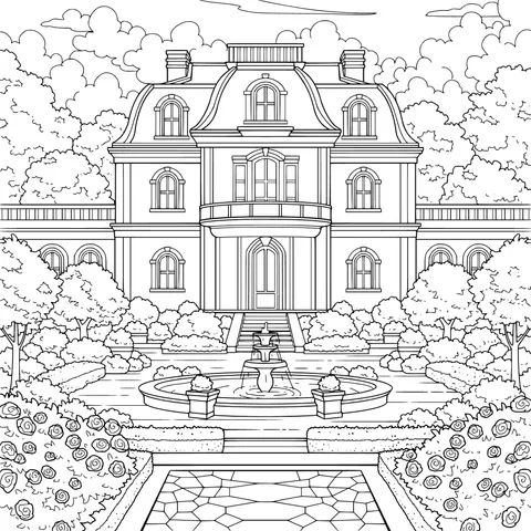 Beautiful Mansion with Garden