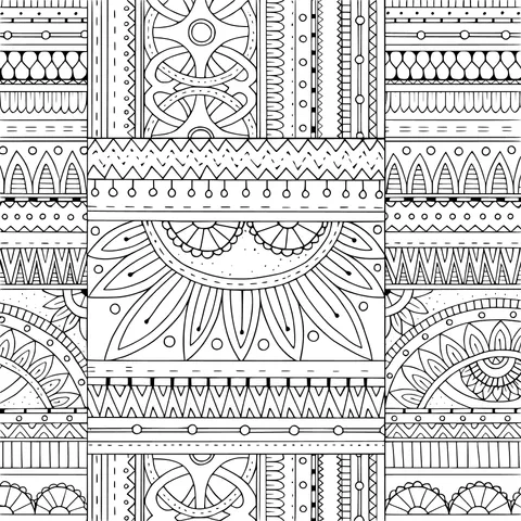 Colorful Geometric Patterns