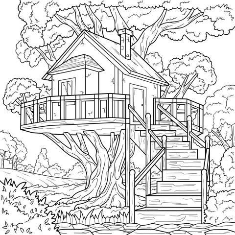 Dreamy Tree - house