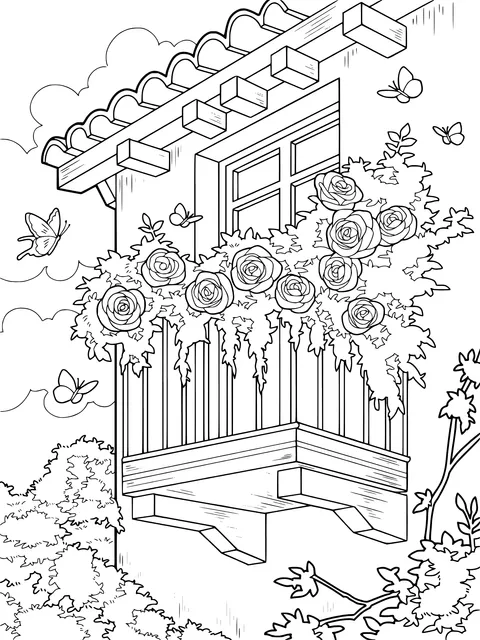 Romantic Balcony Scene