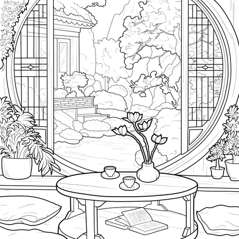 Japanese Garden Landscape