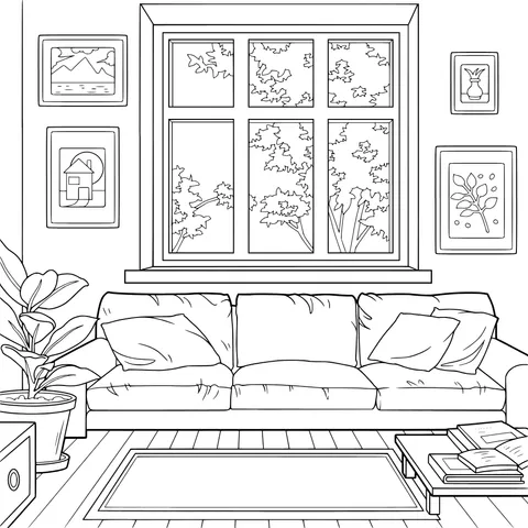 Cozy Living - room View