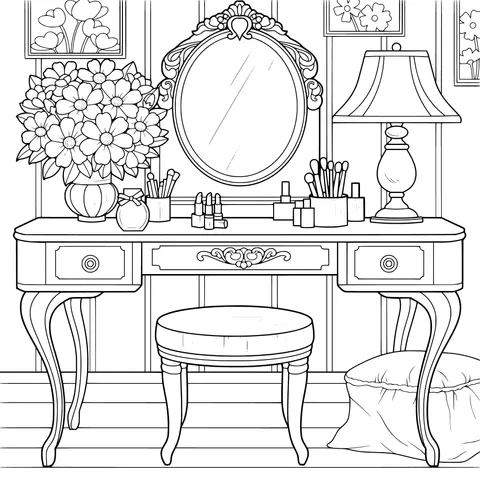 Exquisite Dressing Table
