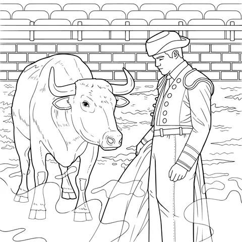 Matador and Bull