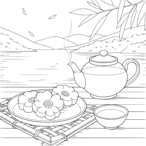 Tea - time by the Lakeside