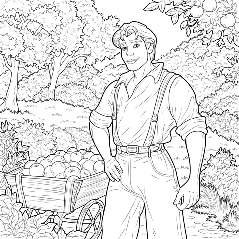 Man in the Orchard