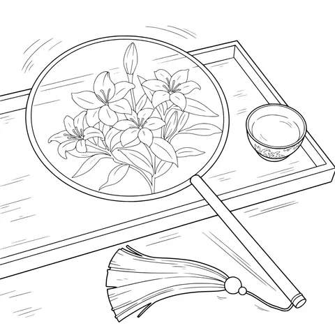 Elegant Lily Still - life