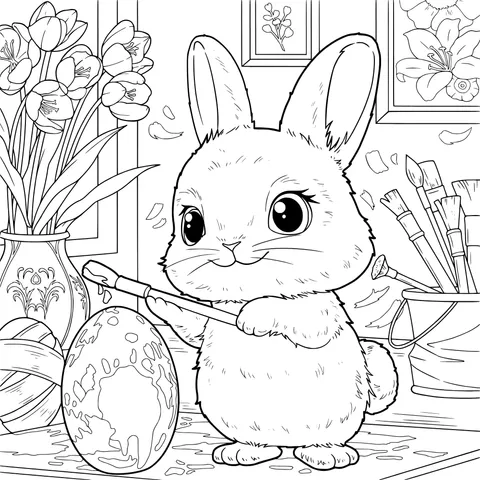 Painting Bunny