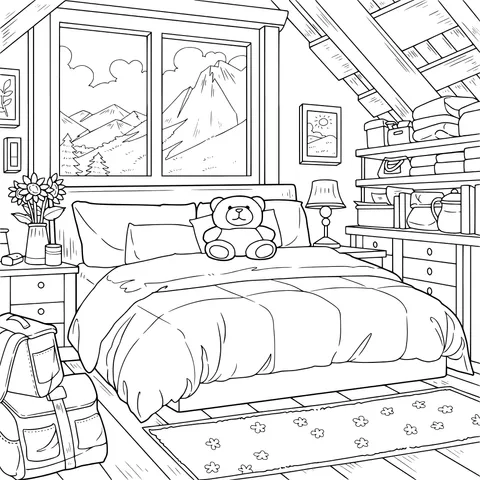 Cozy Bedroom Scene