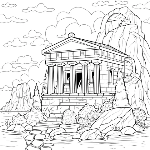 Classical Temple Landscape