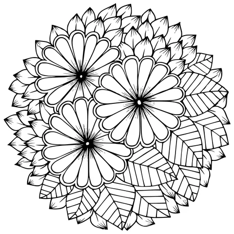 Colorful Flower Pattern