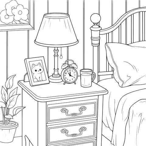 A Cozy Corner of the Bedroom