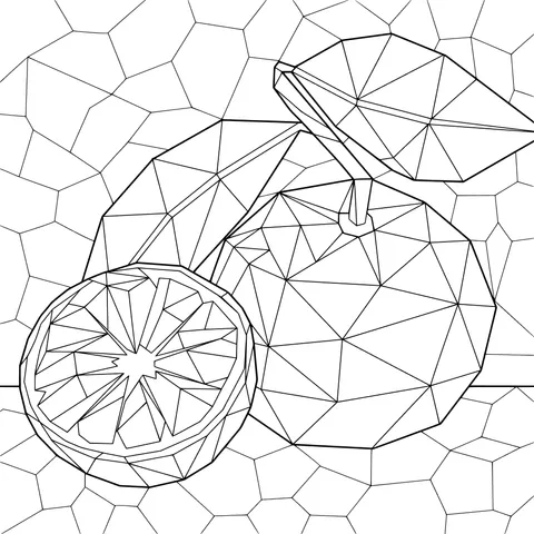 Geometric - style Citrus