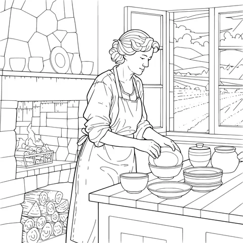 Woman in the Kitchen