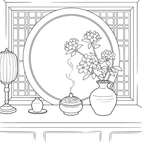 Elegant View by the Window