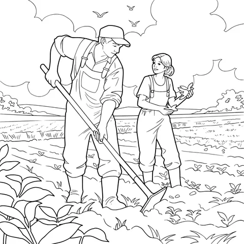 Farm - working Scene