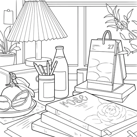 Cozy Desktop Scene