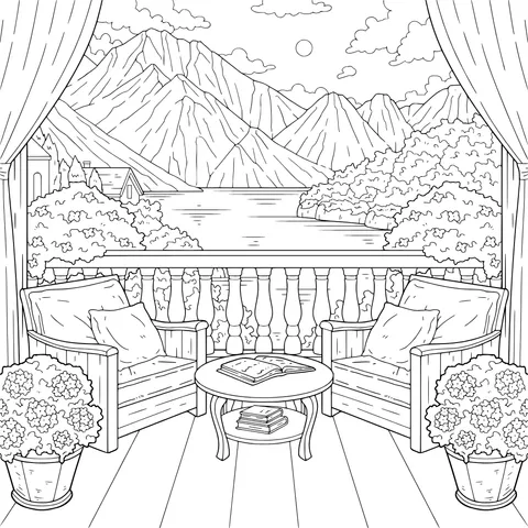 Cozy Balcony View