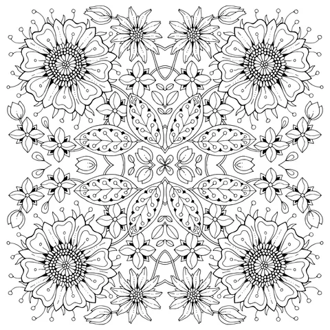 Exquisite Flower Pattern