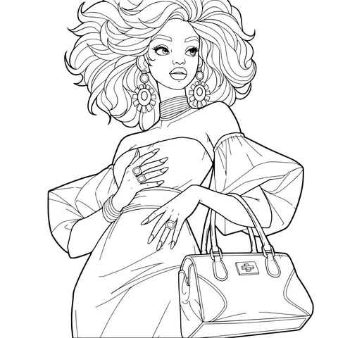 Fashionable Female Figure