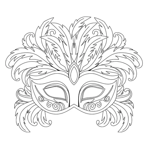 Gorgeous Carnival Mask