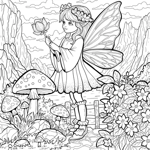 Dreamy Flower - fairy