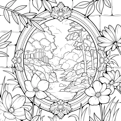 Natural Beauty in a Picture Frame