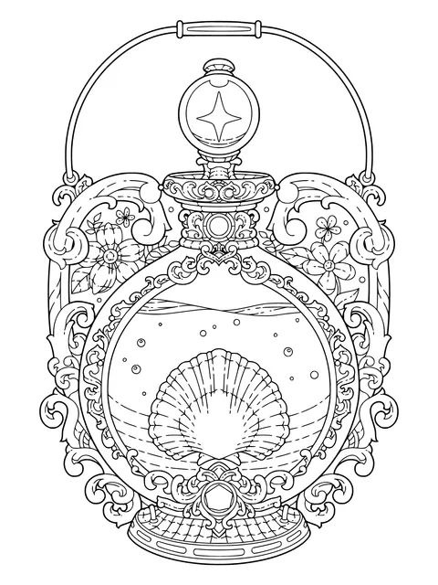 Fantasy Magic Perfume Bottle