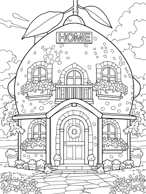 Dreamy Lemon - shaped Cottage