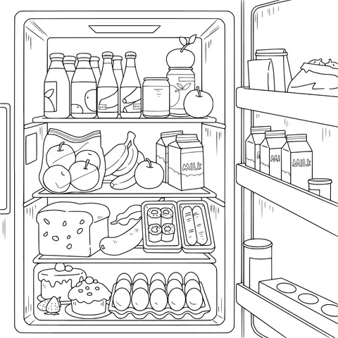 A Well - Stocked Refrigerator